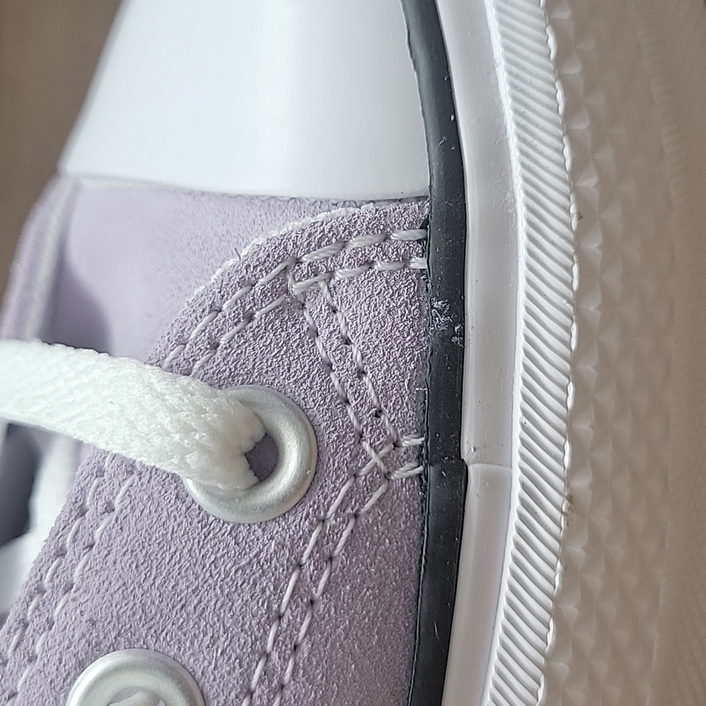 Converse Women's High-Top Sneakers - Light Purple - Picture 8 of 12
